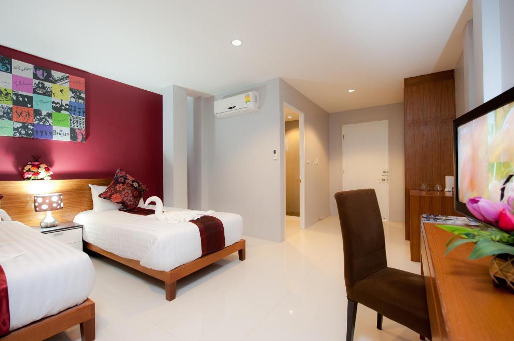 Rama Kata Beach Hotel Номер фото